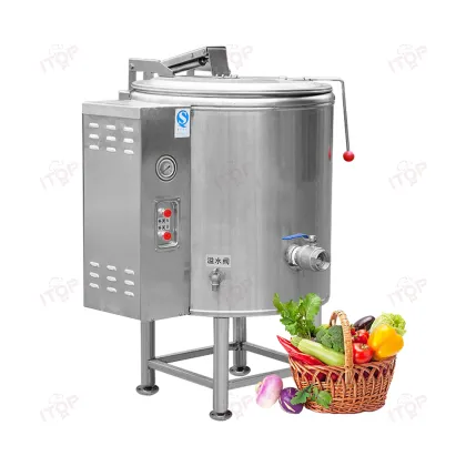 Automatic Steam Cooking Pot with Mixer and Stirrer