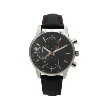 Factory Direct High Quality Leather Strap Waterproof Smart Watch