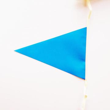 Custom wedding triangle pvc fashion party buntings