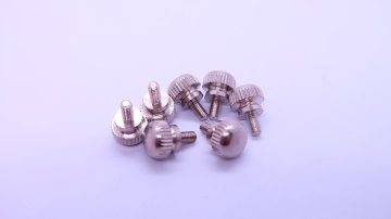 Stainless Steel Knurled Thumb Screws (Hand-Tightening)
