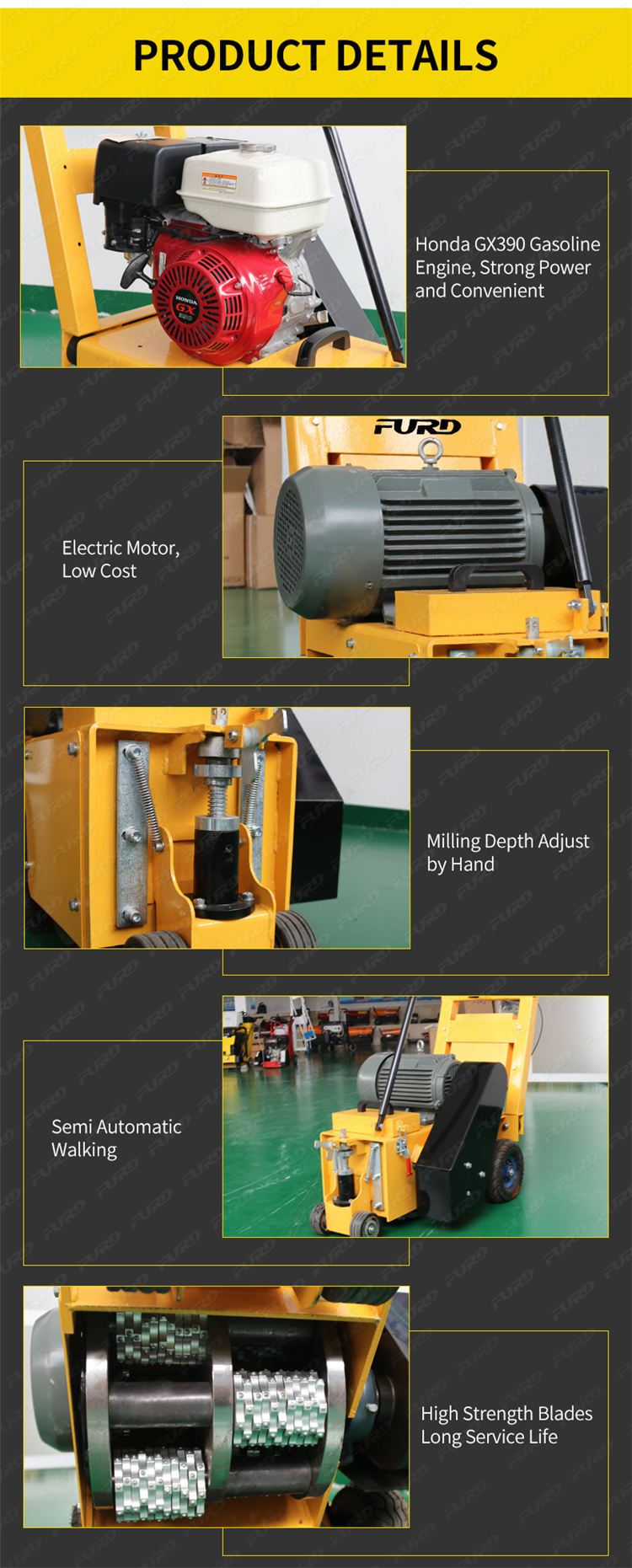 concrete milling machine