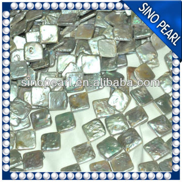AAA 16-17MM Square Shape large Baroque Pearl strand