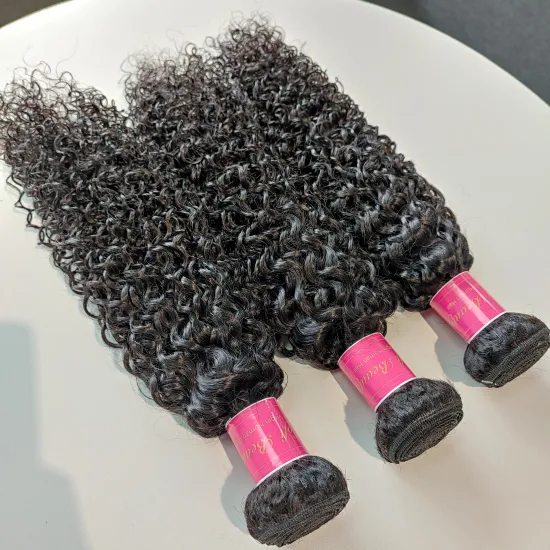 100% Human Hair , Cuticle Aligned Virgin Hair , Best-Selling Brazilian Water Wave Hair Bundles At Wholesale Price