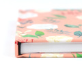 Custom Printing A5 Hard Cover Linen Page Notebook