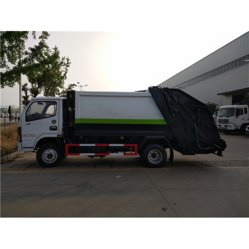 Camiones compactadores de basura hidráulicos DFAC de 8m3