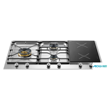 36 Segmented Cooktop 3-Burner and Griddle