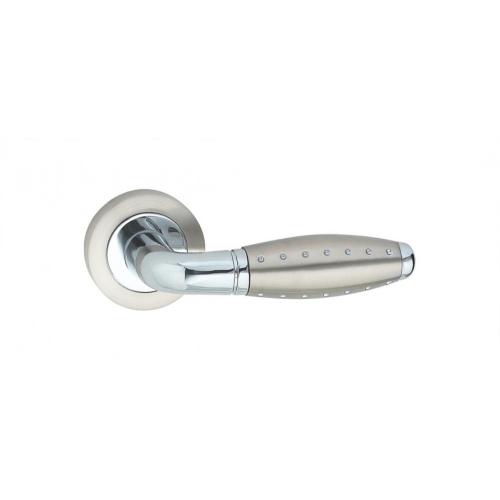 Furniture Handle Square Lever Door Handle on Rosette