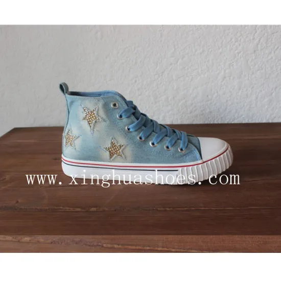 High Top Canvas Shoes Flat Shoes