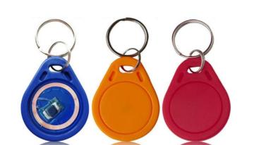 125Khz/13.56Mhz TK4100 F08 RFID Key Fob
