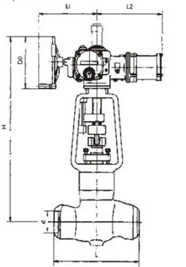 Power Station Stop Valve