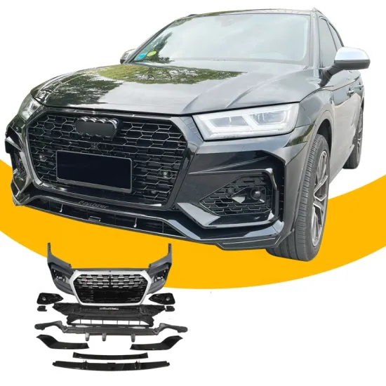 2018-2020 Audi Q5 B9 B9.5 RSQ5 Front Bumper Kit with Chrome or Black Grill - PP+ABS Materials