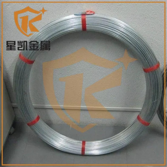 Galvanized binding wire per roll weight