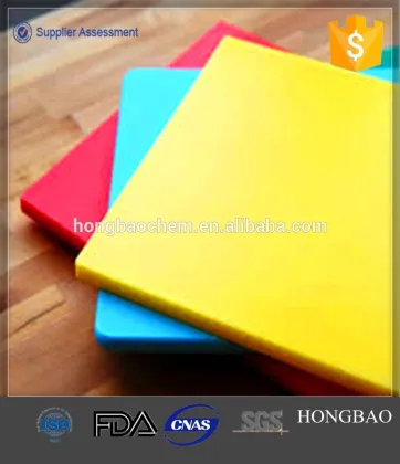cheap uhmwpe cutting board/coloured butcher block /Corrosion-resistant cutting board