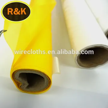 Digital printed White or Yellow Polyester Printing Mesh