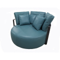 Italian light luxury round sofa