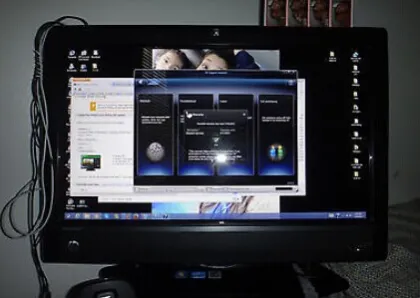 HP TouchSmart 610-1280qd 23" All-in-One Desktop 3.4ghz,2tb,16gb ram