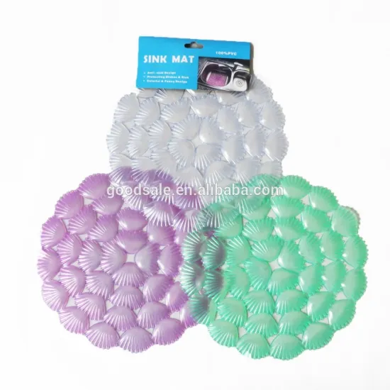Multifunction plastic anti-silp sink mat
