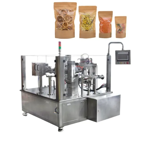 Automatic Vertical Vacuum Coffee Weigh Packing Machine for Perfume Bag and Stand-Up Pouch Packaging