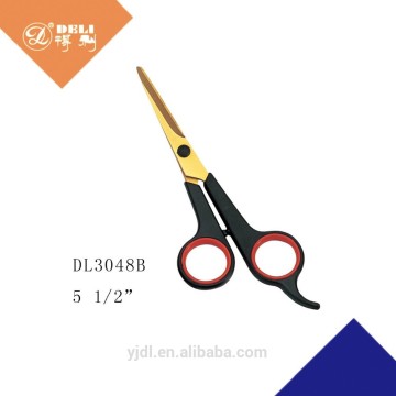 5 1/2'' Professional Gold Barber Shears, hair cutting scissors