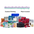 customized ziplock stand up mylar food packaging bags