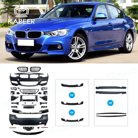 BMW 3 Series F30 M-Tech Auto Parts Full Body Kit Set Upgrade M3 MT Style PP Body Kit