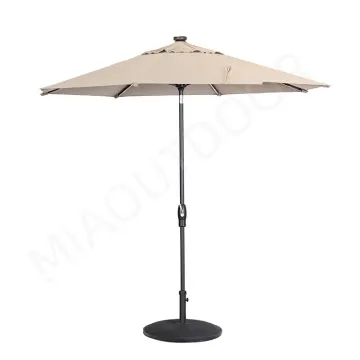 Modern Outdoor LED Decorative Garden Parasol