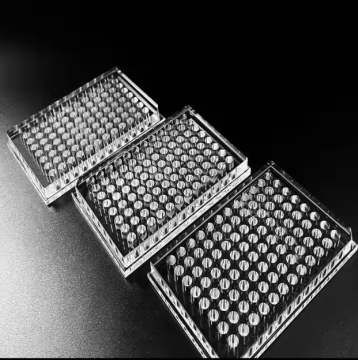 Laser-Drilled Quartz Glass Hemagglutination Plates with Custom Wells