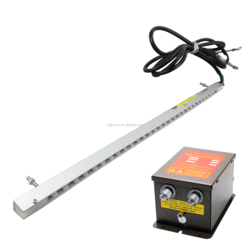 Customized Ionized Wind Stick Flute Static Elimination Rod for High Speed Slitting and Flexo Printing Machines