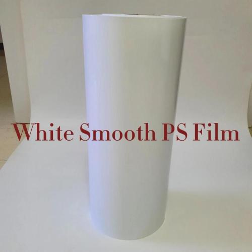 High quality white opaque thick PS film