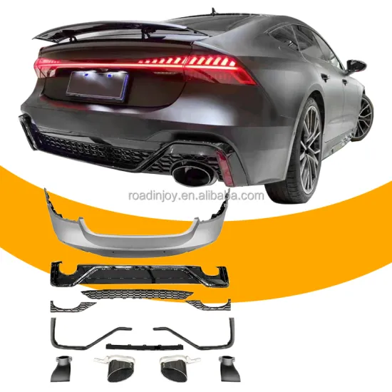 2019-2023 RS7 Body Kits for Audi A7 C8 - Diffuser or Rear Bumper - High-Quality PP Material