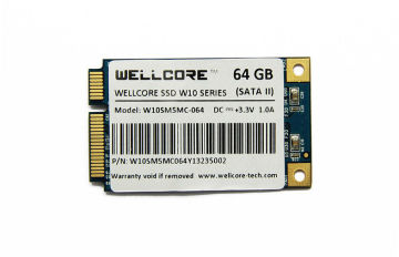High Speed Msata Solid State Drive , Dynamic 64gb Mlc Msata Ssd Drive
