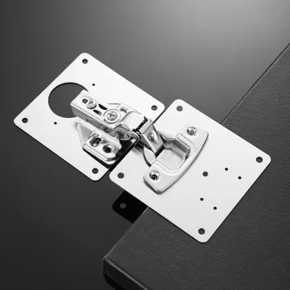 Customizable cabinet door hinges