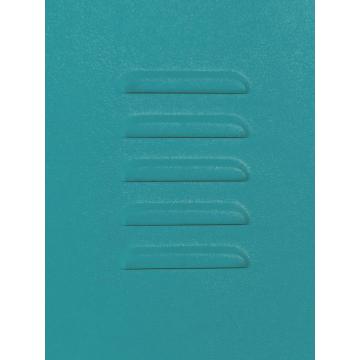 Único armário de metal 2 compartimentos azul e cinza