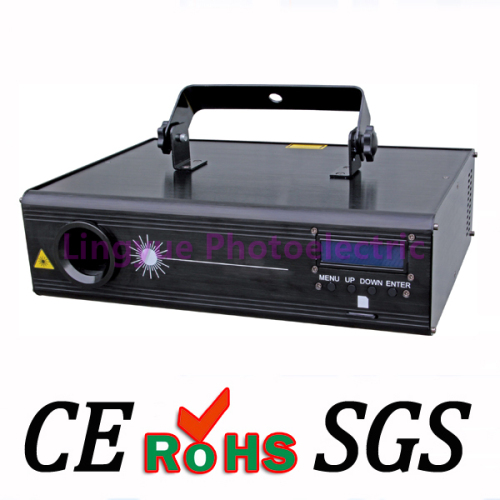 CE RoHS 1W SD Animation Green Club Laser Light