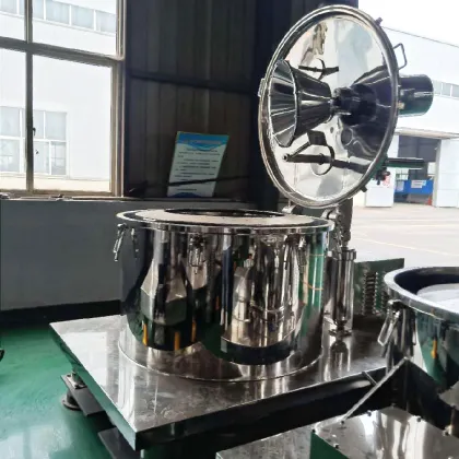 High-Performance Stainless Steel Centrifuge for Industrial Tea Extraction in Laboratories