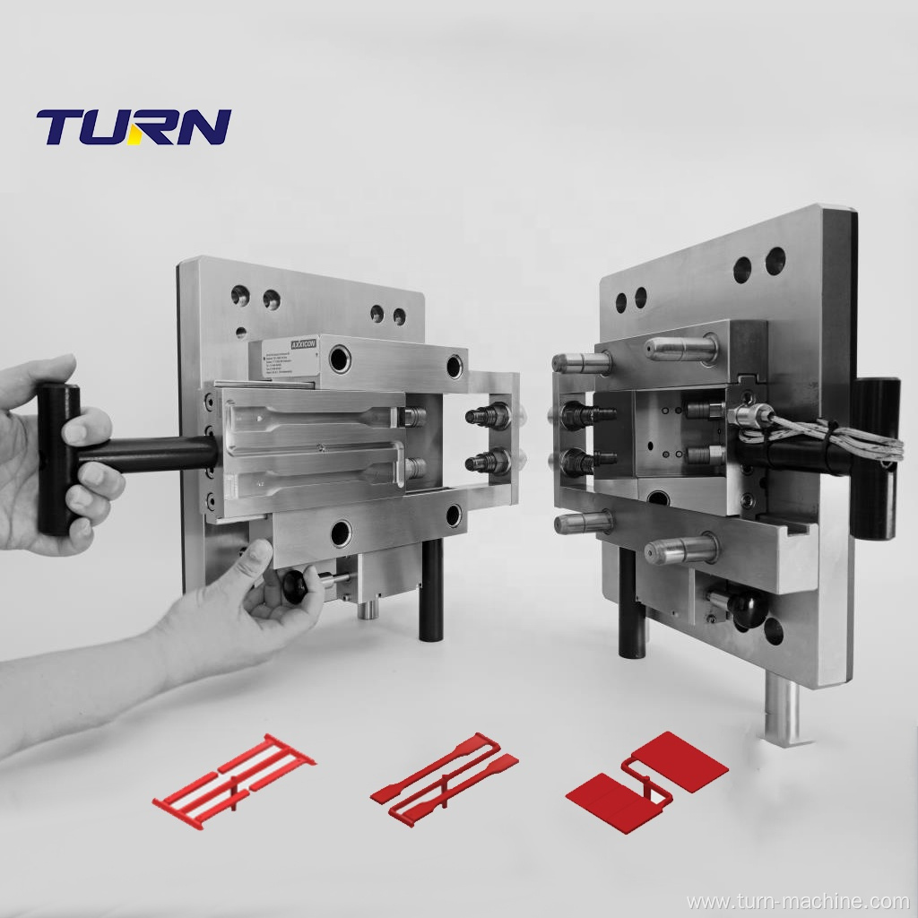 tensile specimen testing mold for testing card production