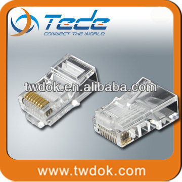 TEDE standard cat5e modular plug