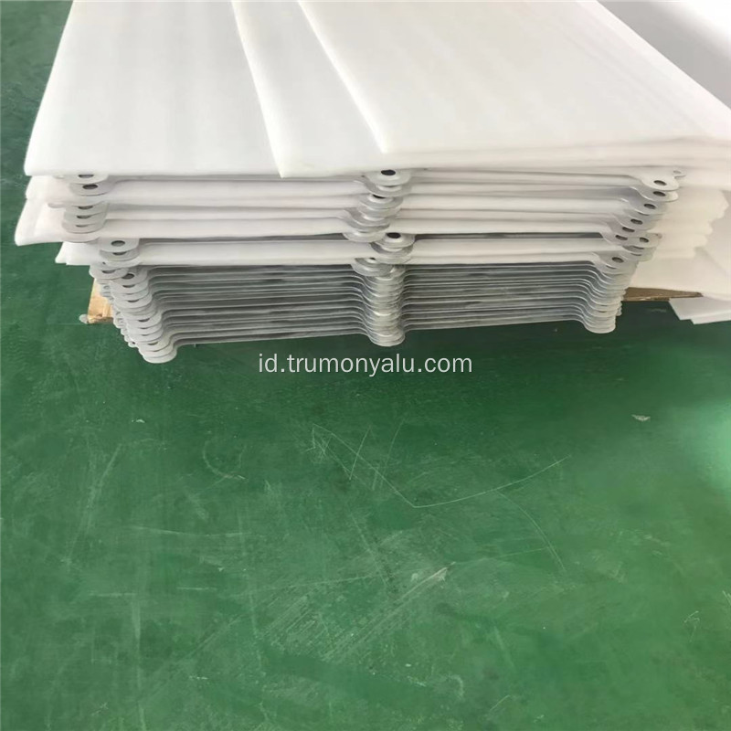 3003 pelat pendingin air aluminium mematri vakum