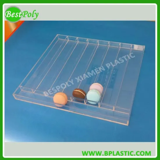 High Quality Acrylic Macaron Display Tray for Retail Wholesale