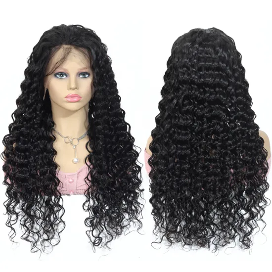 13x4 Lace Front Human Hair Curly Wigs Lace Frontal Wigs Remy Brazilian Human Hair Wigs for Women 180% Density