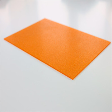 clear uv polycarbonate embossed sheet