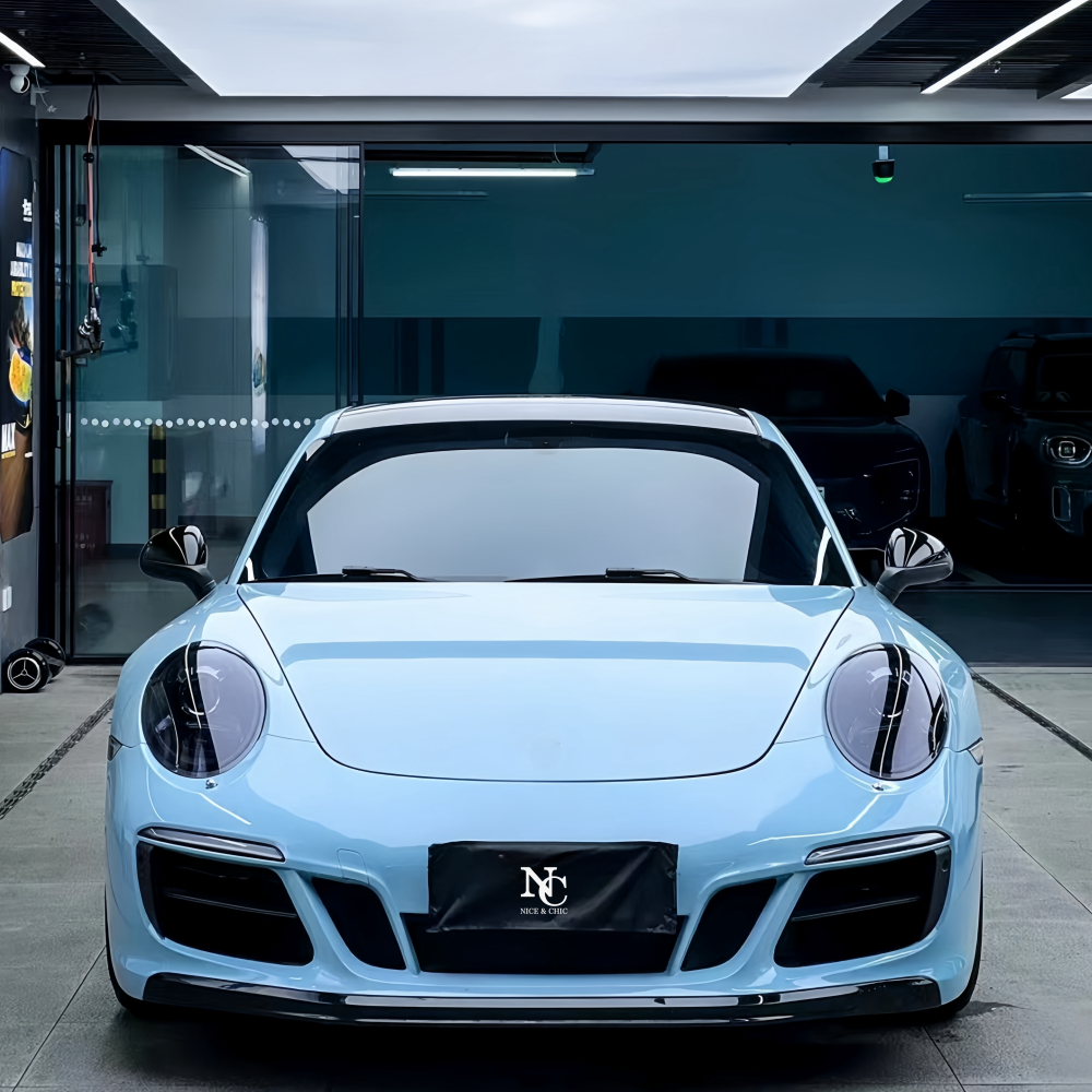 Ocean Blue Vinyl Wrap