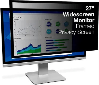 Reusable Black Frame Privacy Filter Washable Protector iMac