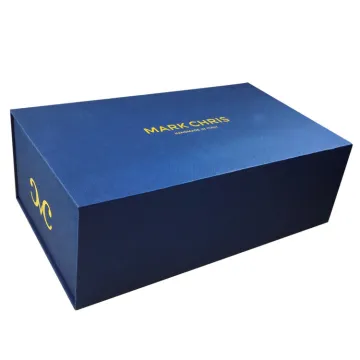 2017 Custom book shape Magnetic Closure Gift Box