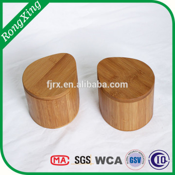bamboo tea coffee canister