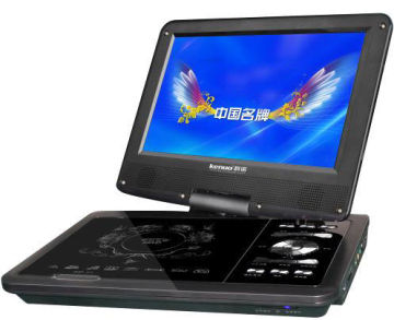 9 Inch Portable Dvd Player Low Price With Multi-functions Black Color