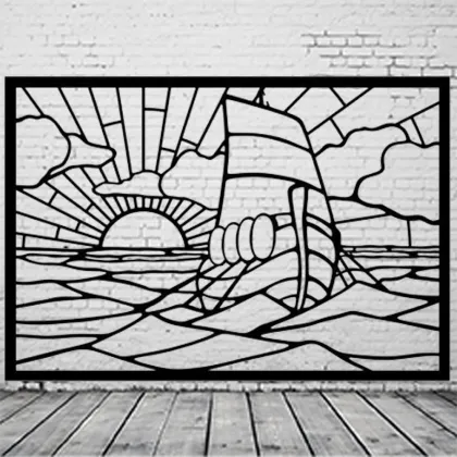 Laser Cut Handrails Stair