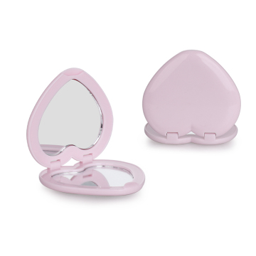 Κομψό σχήμα καρδιάς Compact Mirror - Ιδανικό για πορτοφόλι και ταξίδια
