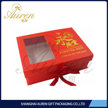 European folded hang cards with printed logo