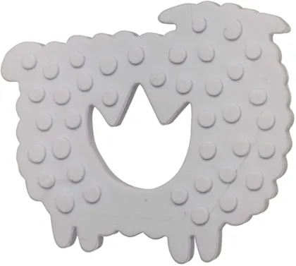 Silicone Natural Eco Baby Teething Toy Lamb Teether
